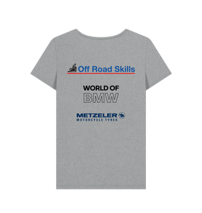 Athletic Grey Printed T-shirt Back