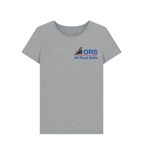 Athletic Grey Printed T-shirt Front