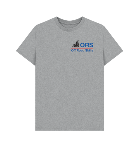 Athletic Grey Printed T-shirt Front