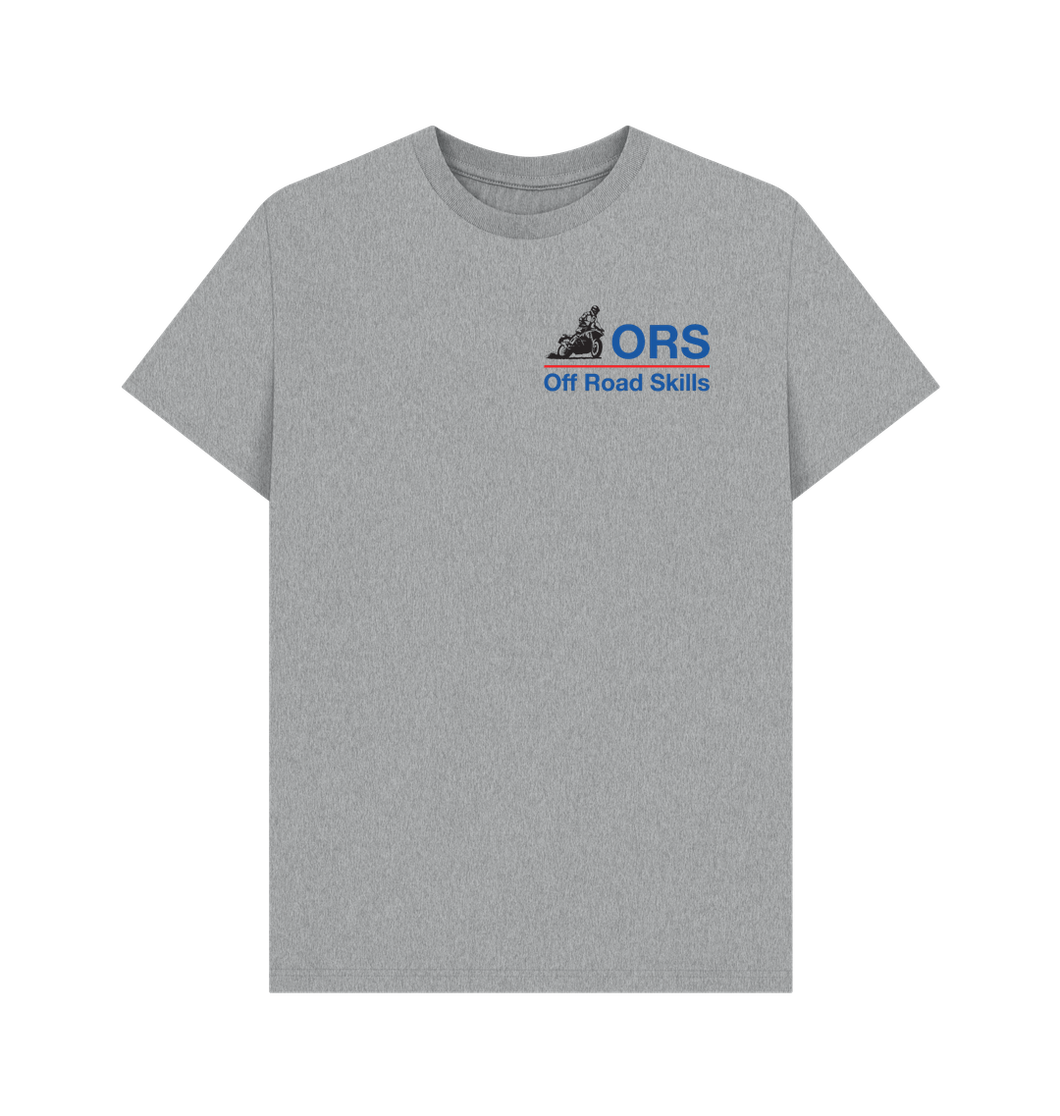 Athletic Grey Printed T-shirt Front